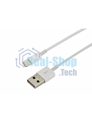 Кабель USB Rexant для iPhone 5/6/7 моделей шнур 1 м белый
