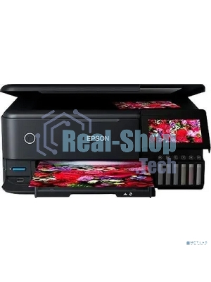 МФУ струйное Epson EcoTank L8160 (C11CJ20503) черный, A4, ч/б печ. 16 стр/мин., цв. печ. 12 стр/мин., 5760x1440 DPI, USB, Wi-Fi, Ethernet