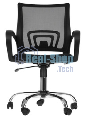 Кресло Бюрократ CH-695N/SL/BLACK черный, сетка, 120 кг, механизм качания