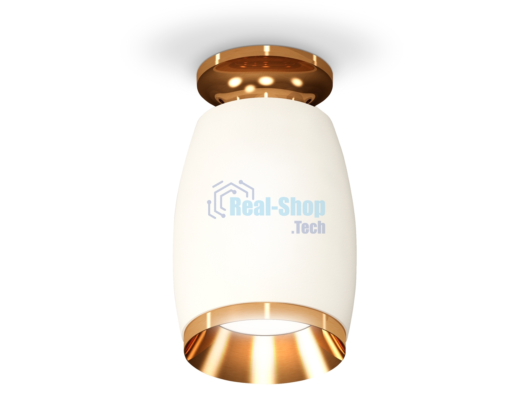 Светильник Ambrella Light XS1122044 SWH/PYG белый песок/золото желтое полированное MR16 GU5.3 (N6905, C1122, N7034)