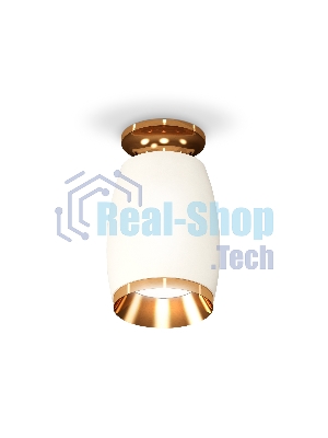 Светильник Ambrella Light XS1122044 SWH/PYG белый песок/золото желтое полированное MR16 GU5.3 (N6905, C1122, N7034)