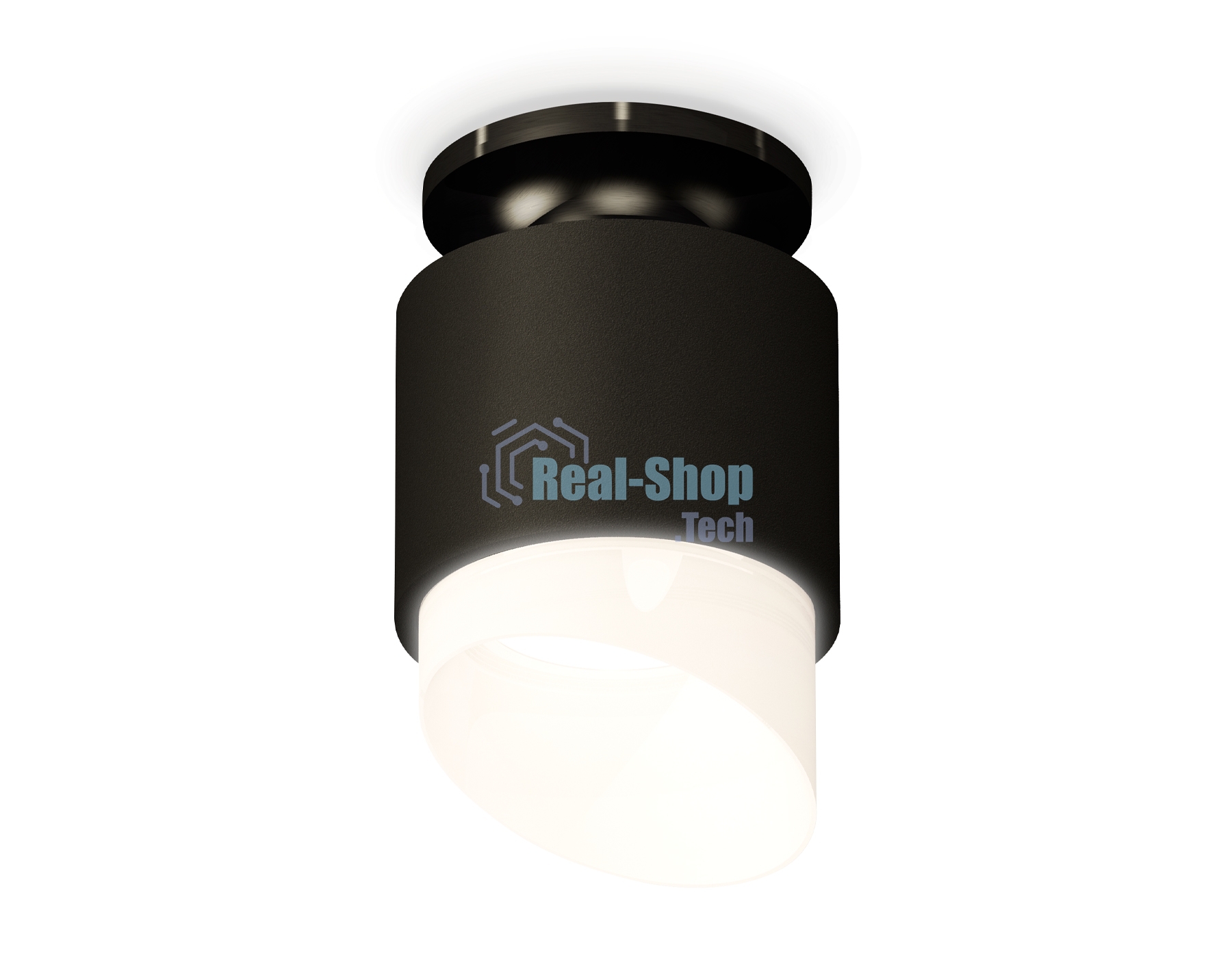 Светильник Ambrella Light XS7511066 SBK/PBK/FR черный песок/черный полированный/белый матовый MR16 GU5.3 (N7926, C7511, N7175)
