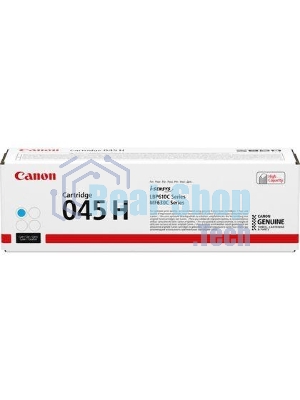 Картридж лазерный Canon 045C H голубой, 2200 стр., для i-SENSYS MF631/633/635, LBP611