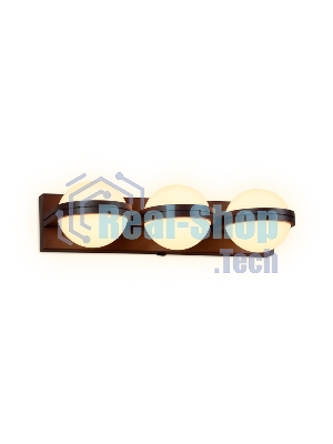 Настенный светильник FW560/3 SCF кофе песок LED 3000K 15W 370*80*138