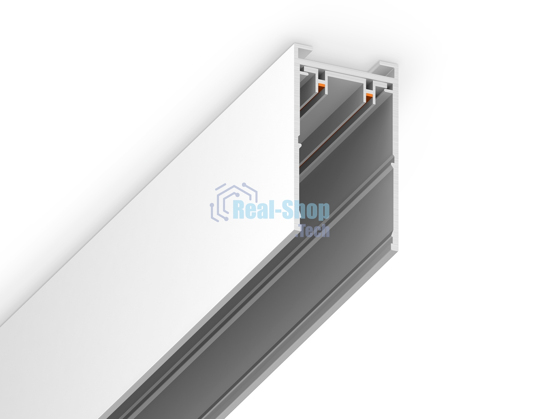 Шинопровод накладной GL1003 WH белый IP20 220V 2000*30.6*56