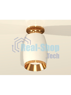Светильник Ambrella Light XS1122044 SWH/PYG белый песок/золото желтое полированное MR16 GU5.3 (N6905, C1122, N7034)