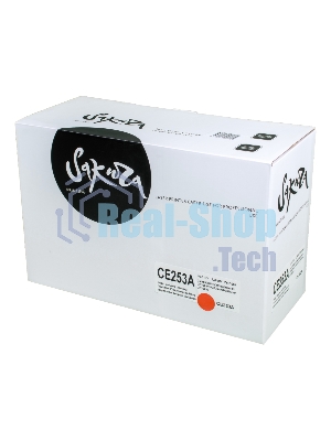 Картридж лазерный Sakura CE253A для HPColor LaserJet CM3530MFP/CM3530fsMFP/CP3525/CP3525n/CP3525dn/CP3525x, пурпурный, 7000 к.