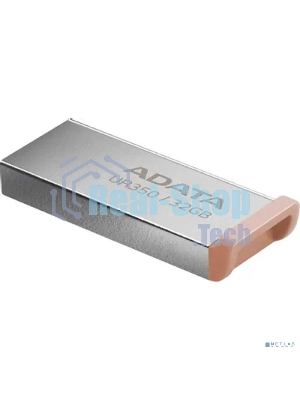 Флешка USB ADATA UR350 (UR350-32G-RSR/BG), 32G, USB 3.2, R/W 100/15, серебристый/коричневый