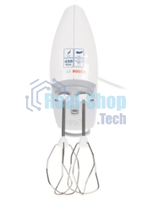 Миксер ручной Bosch MFQ36480 450Вт белый/серый