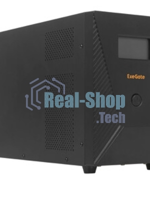 Источник бесперебойного питания ExeGate EX292614RUS SpecialPro UNB-3000.LED.AVR.3SH.2C13.RJ.USB 3000VA/1800W,LED, AVR,3*Schuko+2*C13,RJ45/11,USB, металлический корпус, черный
