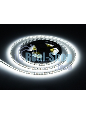 Светодиодная лента GS1103 2835 120Led/ 9.6W m/ 12V IP20 6500K/ 5000*8*1.2mm (2 конт.)