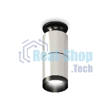 Светильник Ambrella Light XS6305080 PSL/PBK серебро полированное/черный полированный MR16 GU5.3 (N6902, C6305, A2061, N6131)