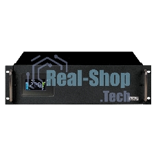 Источник бесперебойного питания Powercom King Pro RM KIN-2200AP LCD 1320Вт 2200ВА черный