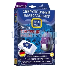 Комплект пылесборников Top House THN 2515 E сверхпр неткан 4шт д/пыл ELECTROLUX,PHILIPS