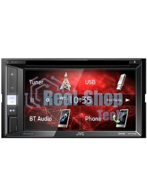 Автомагнитола JVC KW-V250BTM, 2 DIN, 6.2