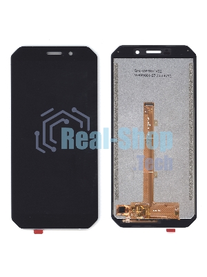 Дисплей для Doogee S51 в сборе с тачскрином черный