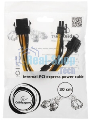 Кабель питания для видеокарт Cablexpert 8-pin PCI-E, 30 см (CC-PSU-85)