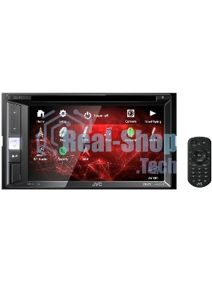 Автомагнитола JVC KW-V250BTM, 2 DIN, 6.2