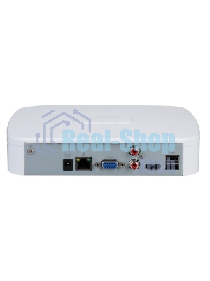Видеорегистратор Dahua DHI-NVR2104-I2 4-канальный IP-видеорегистратор 4K и H.265+, ИИ