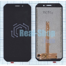 Дисплей для Doogee S51 в сборе с тачскрином черный