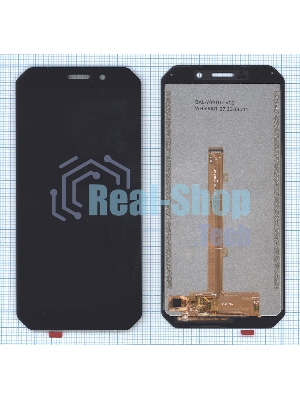 Дисплей для Doogee S51 в сборе с тачскрином черный