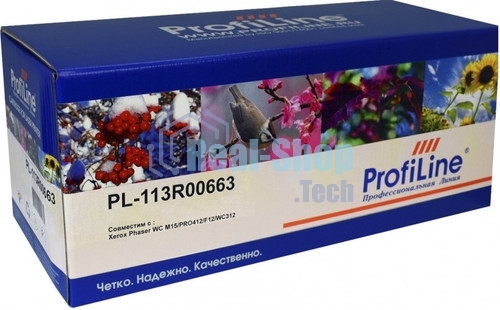 Драм-картридж PL-113R00663 для принтеров Rank Xerox Phaser WC M15/PRO412/F12/WC312 15000 копий ProfiLine