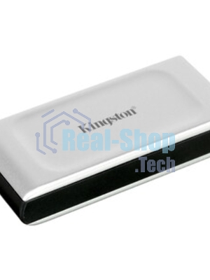 Внешний SSD Kingston XS2000, 1TB, USB 3.2 Gen 2x2 Type-C, R/W 2000/2000, серебристый