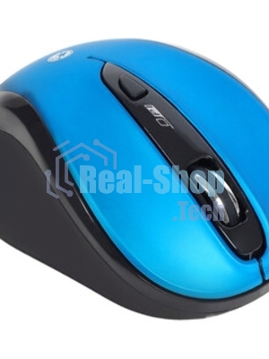 Мышь беспроводная беззвучная Smartbuy 612AG синяя, Blue LED SBM-612AG-BK