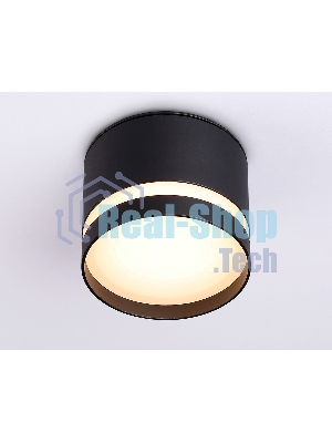 Светильник Ambrella light TN6572 BK черный IP44 GX53 max 15W D82*65