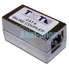 Повторитель портов RJ-45, экранированный, cat.6
