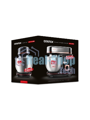 Миксер Centek CT-1139 черный/хром