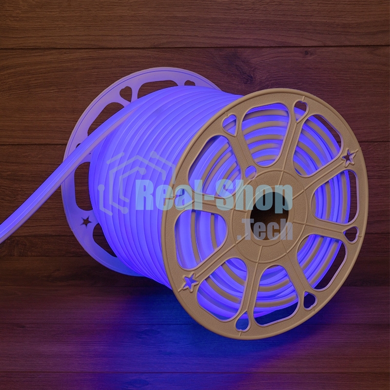 Гибкий неон Neon-night LED SMD, форма – D, 16х16 мм, синий, 120 LED/м, бухта 50 м