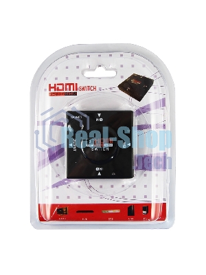 Переключатель Rexant гнездо HDMI на 3 гнезда HDMI, без питания, пластик