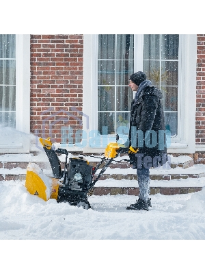 Бензиновая снегоуборочная машина SBL 711DT PRO, 420cc, гусеницы, эл.старт, блок. дифф. Denzel