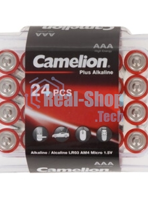 Батарейка Camelion LR03 Plus Alkaline PB-24 1.5В 7615