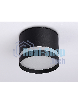 Светильник Ambrella light TN6572 BK черный IP44 GX53 max 15W D82*65