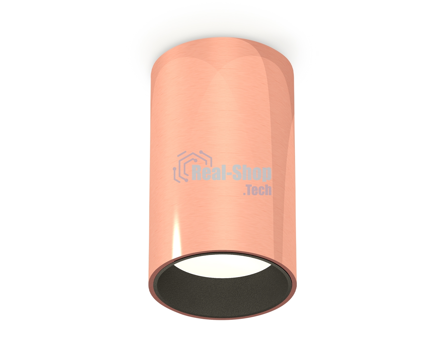 Светильник Ambrella Light XS6326003 PPG/SBK золото розовое полированное/черный песок MR16 GU5.3 (C6326, N6111)