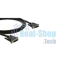 Кабель Kramer C-DM/DM-6 DVI-D Dual link (Вилка - Вилка), 1,8 м