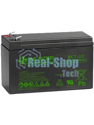 Батарея для ИБП B.B.Battery BC 7.2-12 (12V 7.2Ah)
