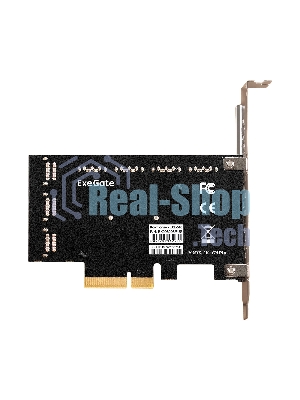Контроллер ExeGate EXE-510 (PCI-E x4, SATA3 6Gb/s, 10 int, ASMedia Chipset ASM1166+JMB575)