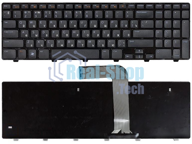 Клавиатура для ноутбука Dell Inspiron N5110 15R L702X черная