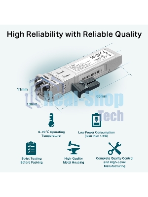 Трансивер TP-Link TL-SM5110-LR 10Gbase-LR SFP+ LC