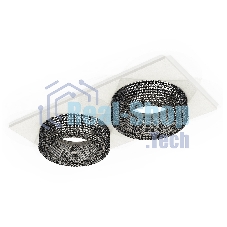Комплект встраиваемого светильника Ambrella light XC7635021 SWH/BK белый песок/тонированный MR16 GU5.3 (C7635, N7192)