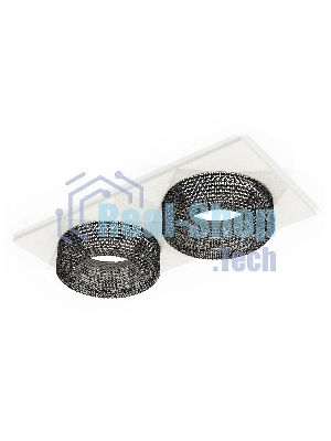 Комплект встраиваемого светильника Ambrella light XC7635021 SWH/BK белый песок/тонированный MR16 GU5.3 (C7635, N7192)