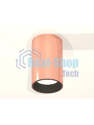 Светильник Ambrella Light XS6326003 PPG/SBK золото розовое полированное/черный песок MR16 GU5.3 (C6326, N6111)