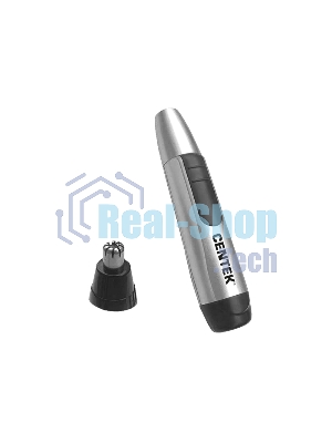 Триммер Centek CT-2180 (серый/черный) для носа и ушей, питание 1хАА (в комплекте не поставляются)