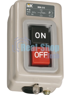 Выключатель ВКИ-211 6А 230/400В IP40 IEK KVK10-06-3