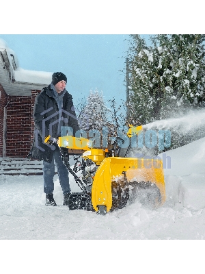 Бензиновая снегоуборочная машина SBL 711DT PRO, 420cc, гусеницы, эл.старт, блок. дифф. Denzel