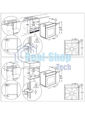Духовой шкаф Electrolux EOE5C71Z, встраиваемый