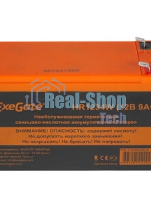 Батарея для ИБП ExeGate EX285953RUS HR1234W (12V 9Ah, клеммы F2)